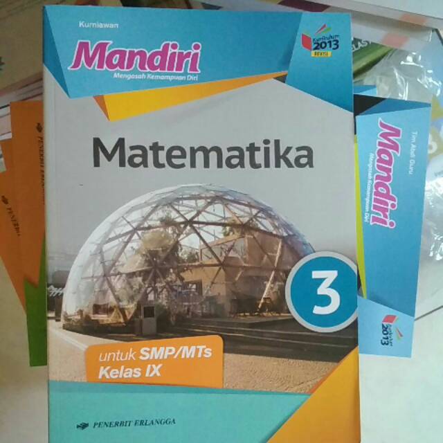 Mandiri Matematika 3 Smp Kelas Ix K13 Revisi Shopee Indonesia