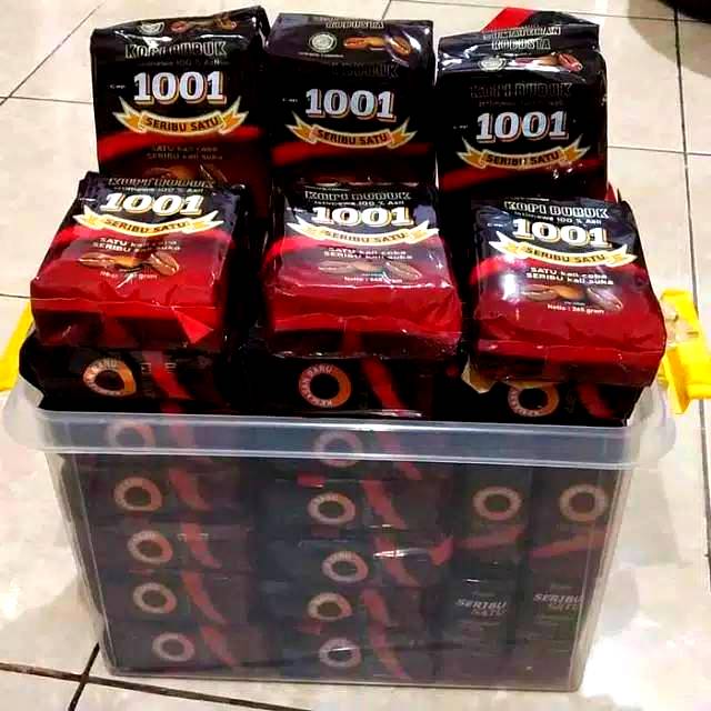 KOPI ROBUSTA 1001 BENGKULU / Netto 245 gr / OLEH OLEH KHAS BENGKULU / MAKANAN KHAS BENGKULU