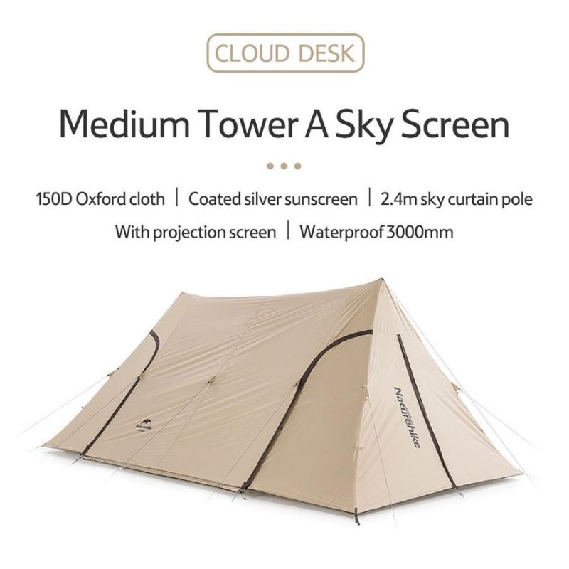 TENDA CLOUD DESK MEDIUM TOWER CANOPY NATUREHIKE NH20TM008