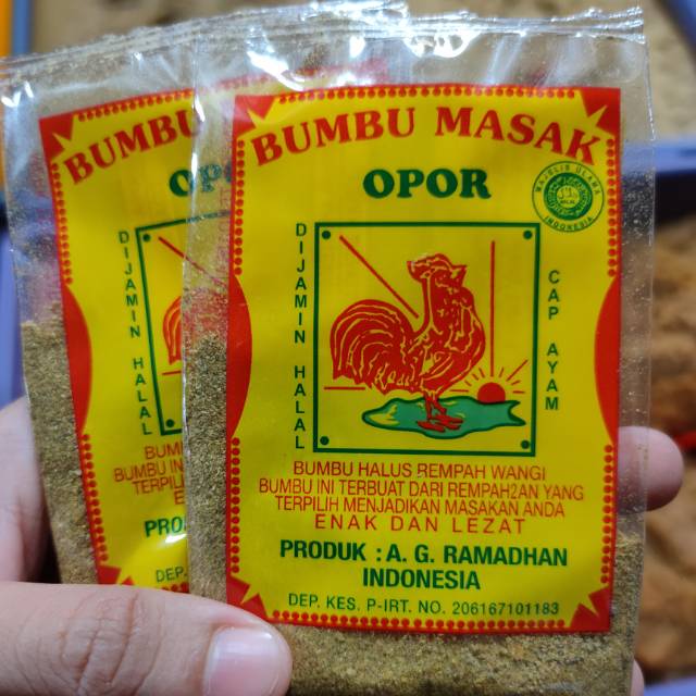 

Bumbu Masak Opor Cap Ayam