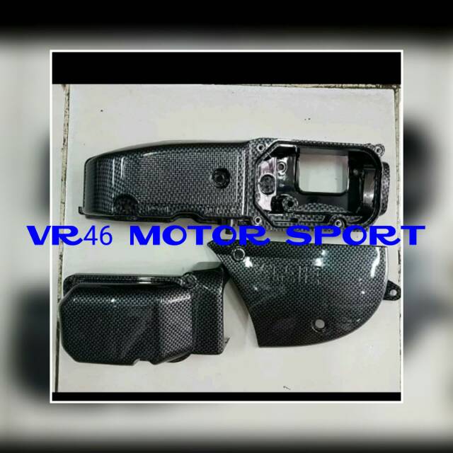 Cover cvt mio sporty carbon karbon tutup cvt mio sporty carbon