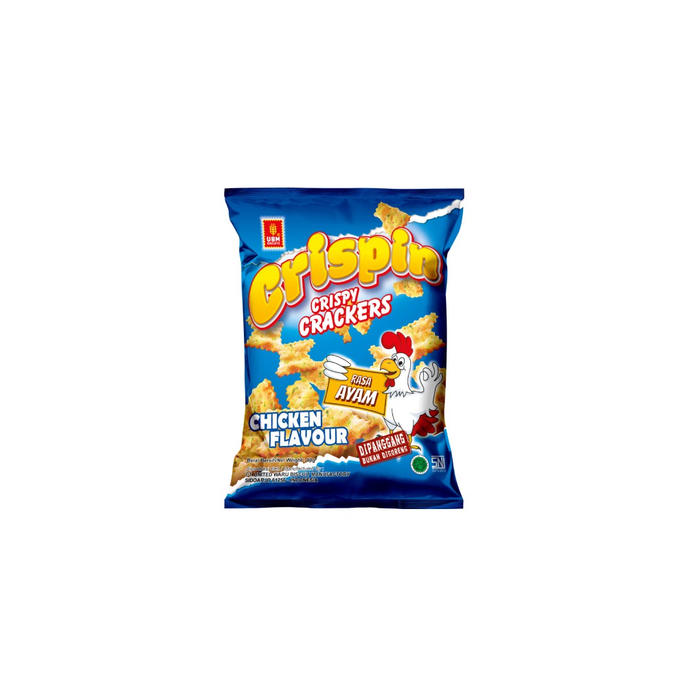 

UBM CRISPIN CRISPY CRACKER AYAM 50GR