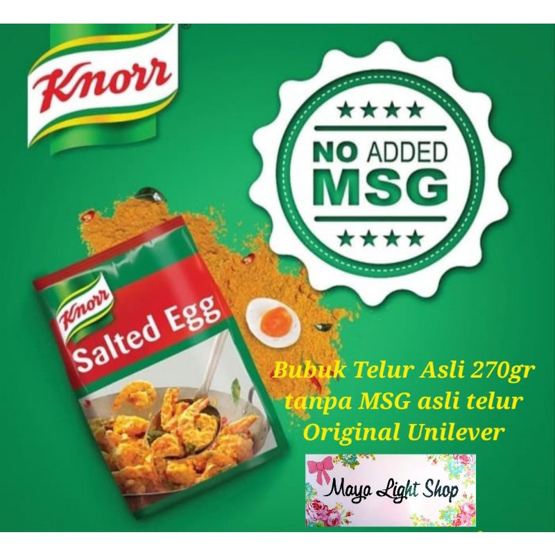 salted egg powder no smg non msg telur asin bubuk bumbu saus telur asin