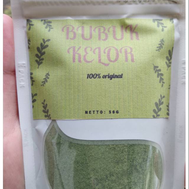 

BUBUK KELOR, isi 50Gram, 100% original