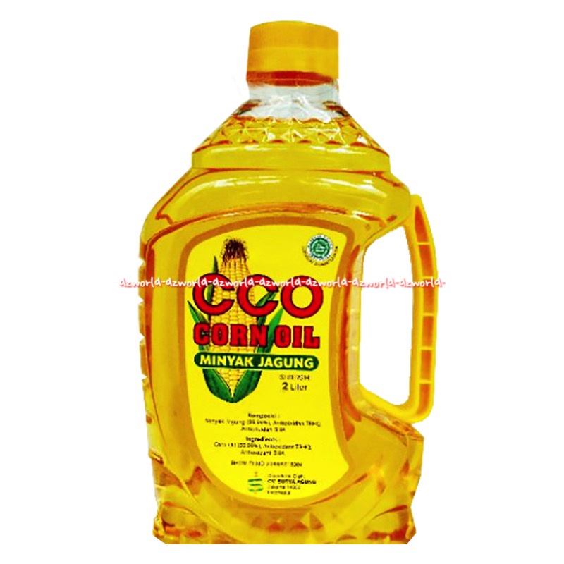 CCO Corn Oil 2L Cooking Oil Minyak Goreng Minyak Jagung C.C.O Corns Oils 2 Litter 2 ltr Crude Corn Oil (CCO)