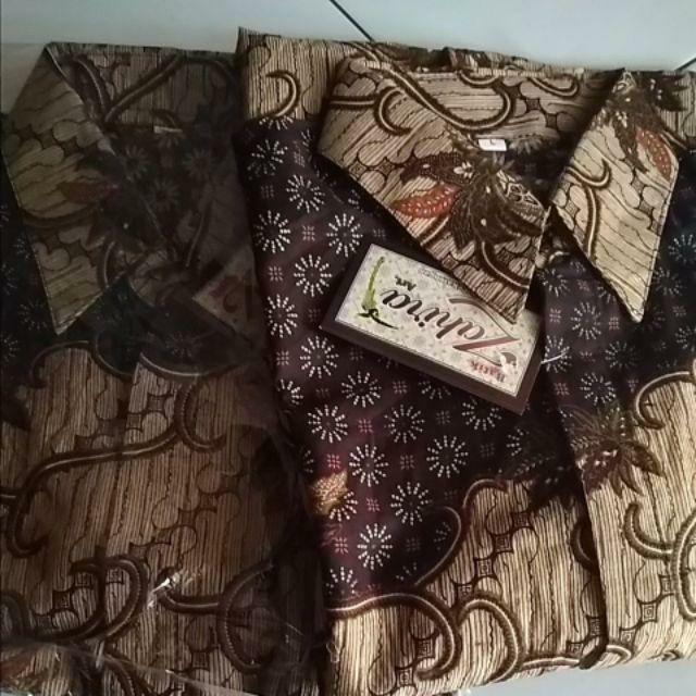 Bswart Batik Hrb026 Kenongo Hem Pendek Padi Pekalongan M L Xl Batik Pria Murah Modern Grosir