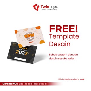 Twindigital Kartu Ucapan Akhir Tahun  Custom Ucapan  New 