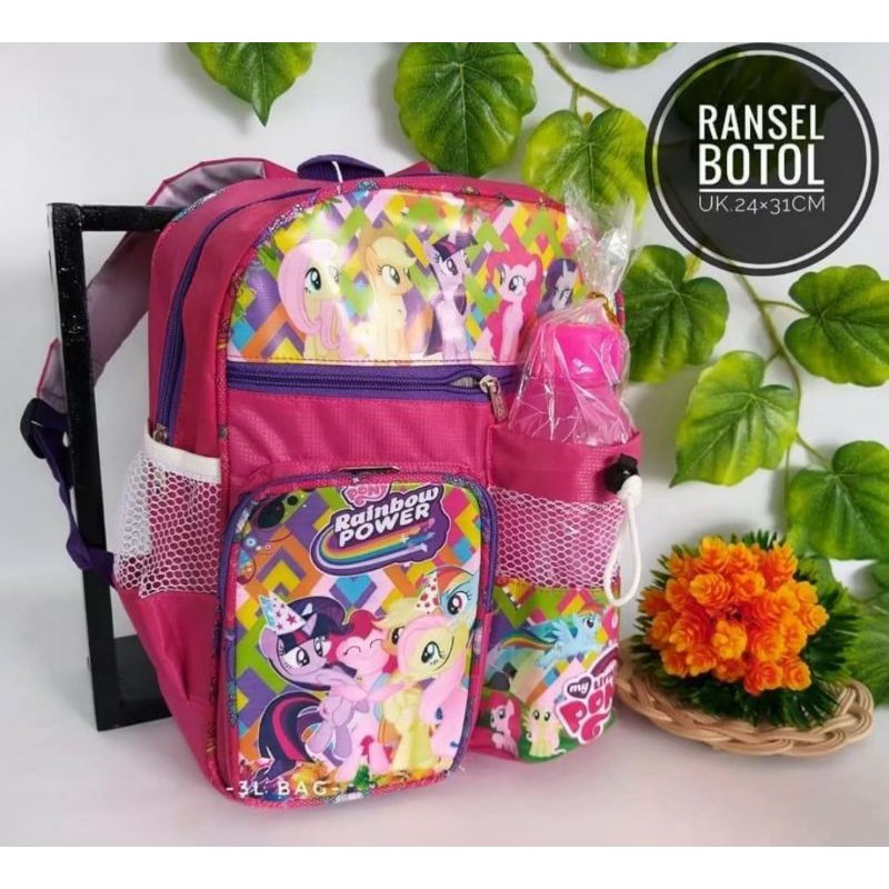 Tas Anak Perempuan Tas Sekolah Anak PAUD TK SD Tas Backpack Karakter Anak