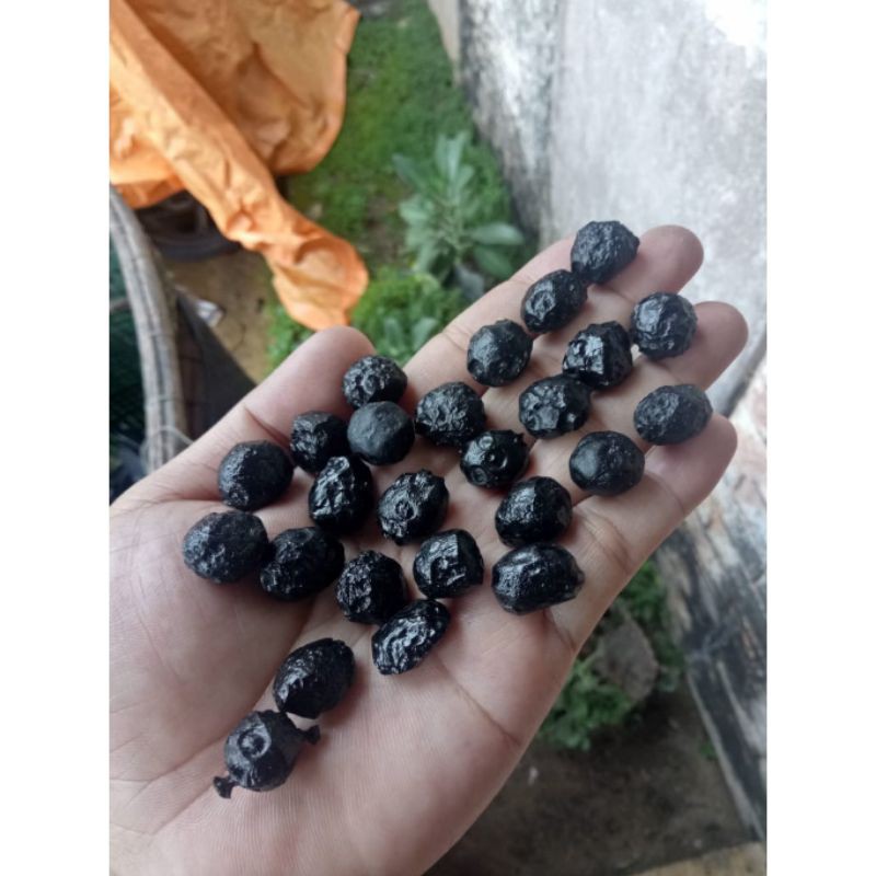 Batu Satam Asli Belitung (Billitonite) Diameter 1,5 cm