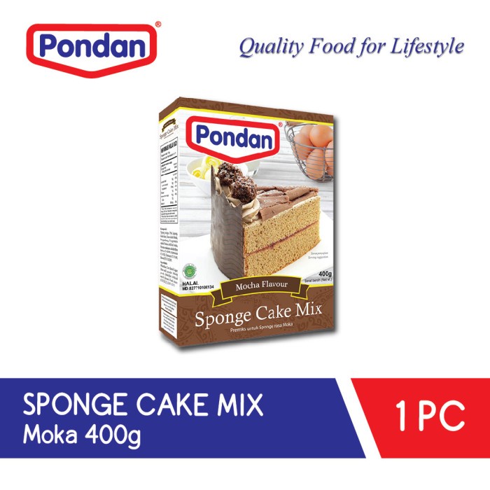 

Ds11D0 Pondan Sponge Mocca G6040B