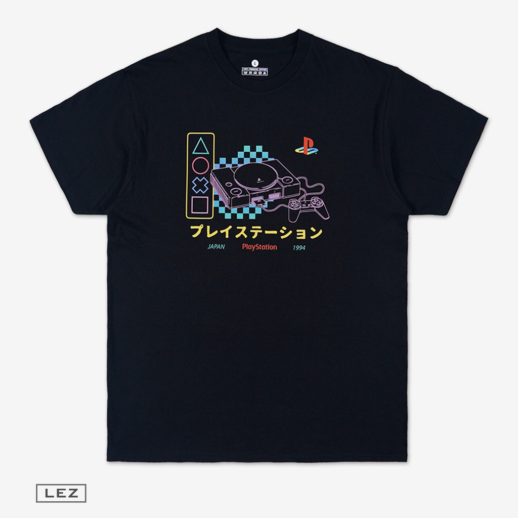 Kaos Vintage / Kaos Distro / Vintage Tshirt Retro Style Playstation Japan - LEZ