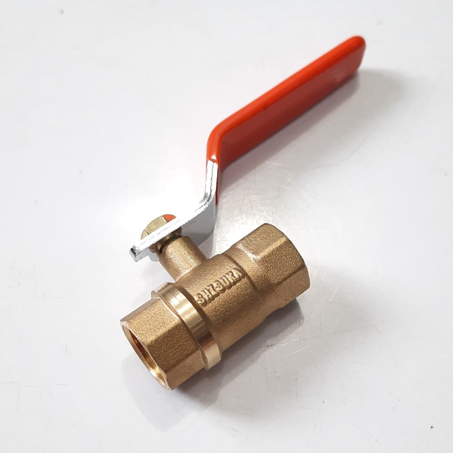 Ball valve kuningan 1/2&quot; (Inch) / Stop kran kuningan