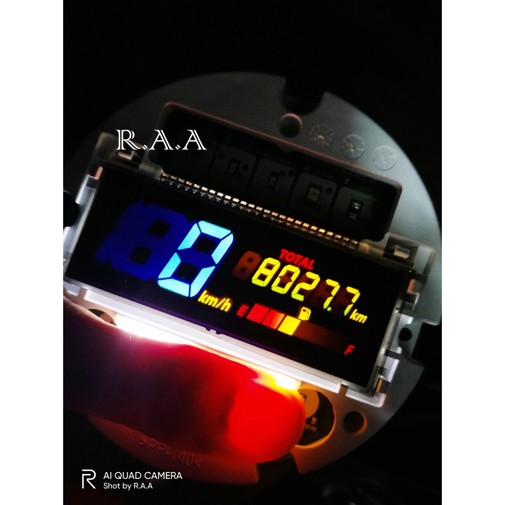 Paket Modif Stiker speedometer LCD HONDA Genio