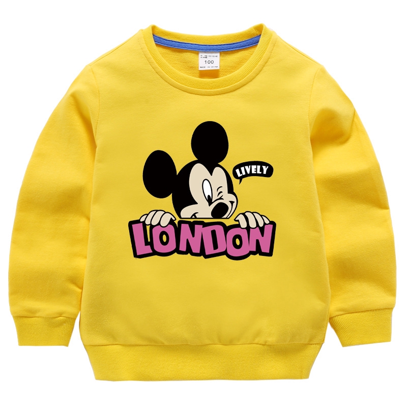 Sweater Kaos Bayi anak Laki laki perempuan Lengan Panjang Sweater Kaos Bayi anak Laki laki perempuan Lengan Panjang