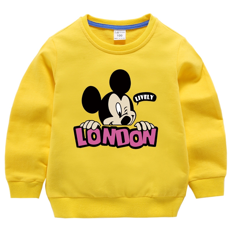 Sweater Kaos  Bayi anak Laki laki perempuan Lengan  Panjang  