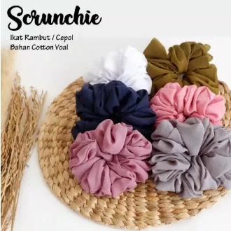 COD !!! Secrunchie Cepol Ikat Rambut Murah 1 Pcs Random