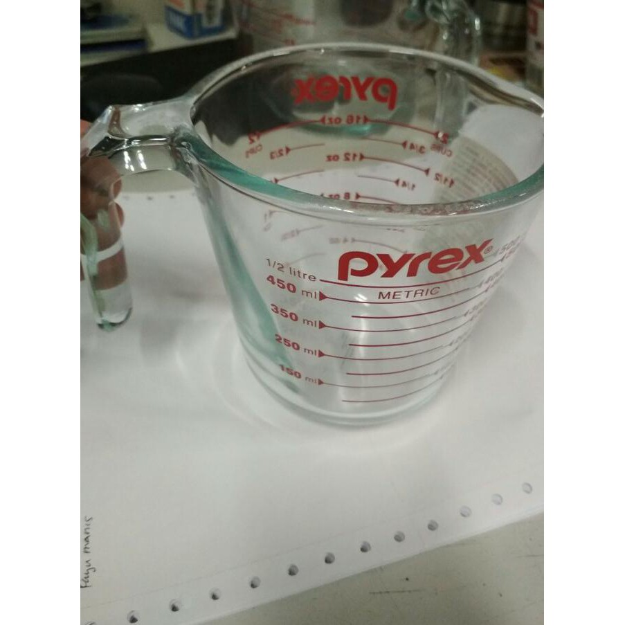 Gelas Ukur 2 Cup 500 Ml Pyrex