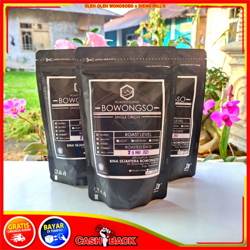 

ARABICA COFFEE - KOPI ARABIKA BOWONGSO LERENG GUNUNG SUMBING DAN KOPI BISMO DIENG WONOSOBO JAVA ARABICA NOT ARABICA GAYO KOPI GAYO