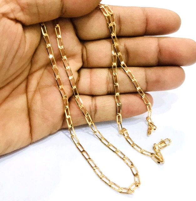 Kalung wanita //kalung rante lapis emas //perhiasan //fassion wanita