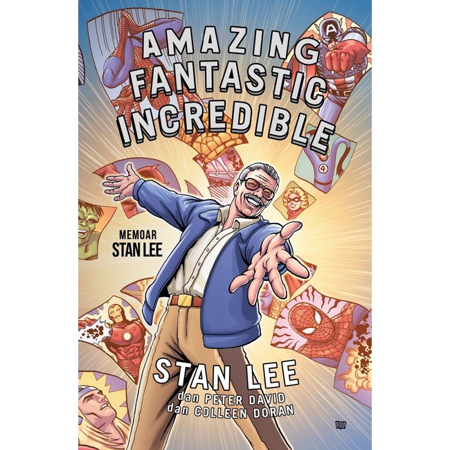 

FLASH SALE!!! AMAZING FANTASTIC INCREDIBLE: MEMOAR STAN LEE TERMURAH