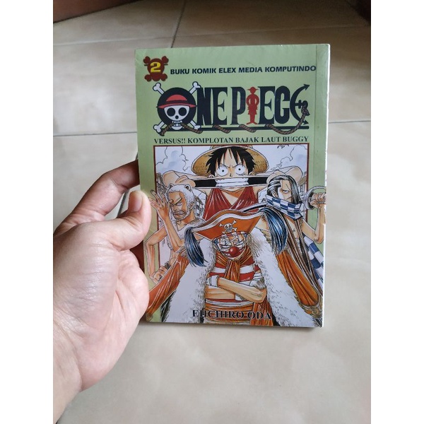 komik one piece vol 2 segel