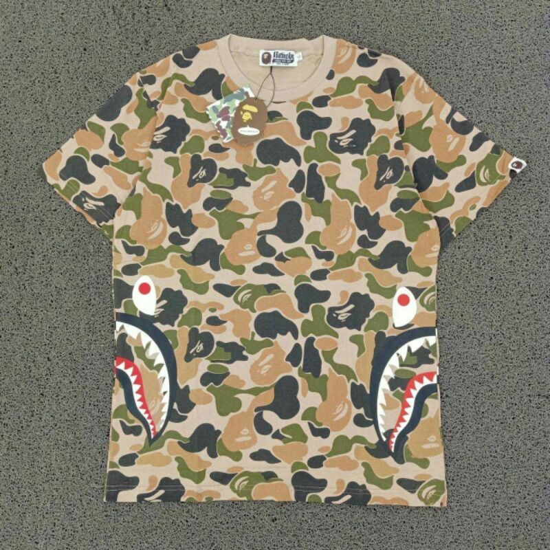 KAOS BAPE SHARK CAMO FULL TAG