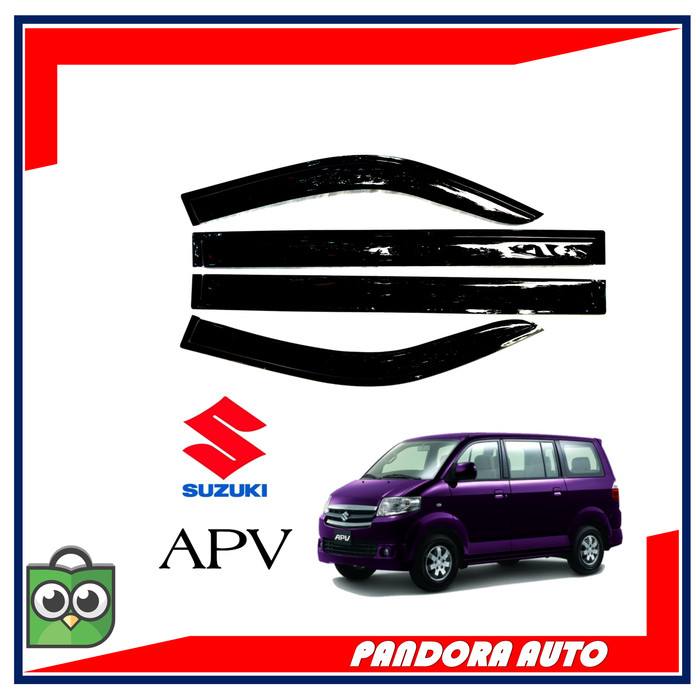 TALANG AIR MOBIL SUZUKI APV 4 PINTU MODEL SLIM AKRILIK HITAM