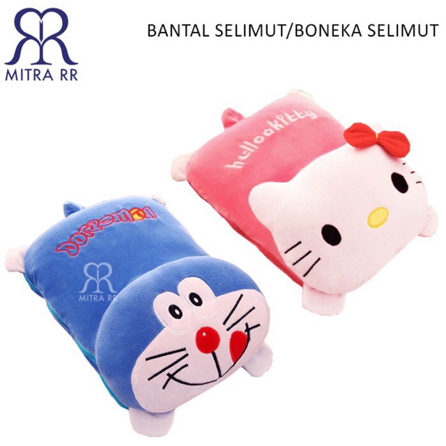 Balmut karakter Bantal selimut karakter Boneka selimut