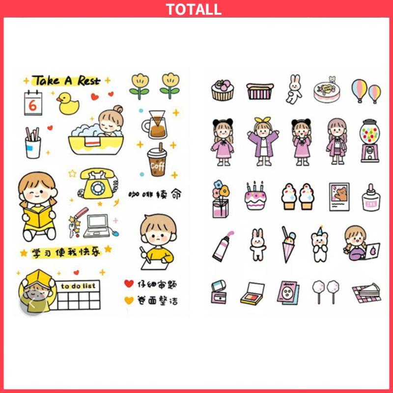 COD Stiker Motif Emoji Untuk Dekorasi Handphone / Diary DIY-Totall