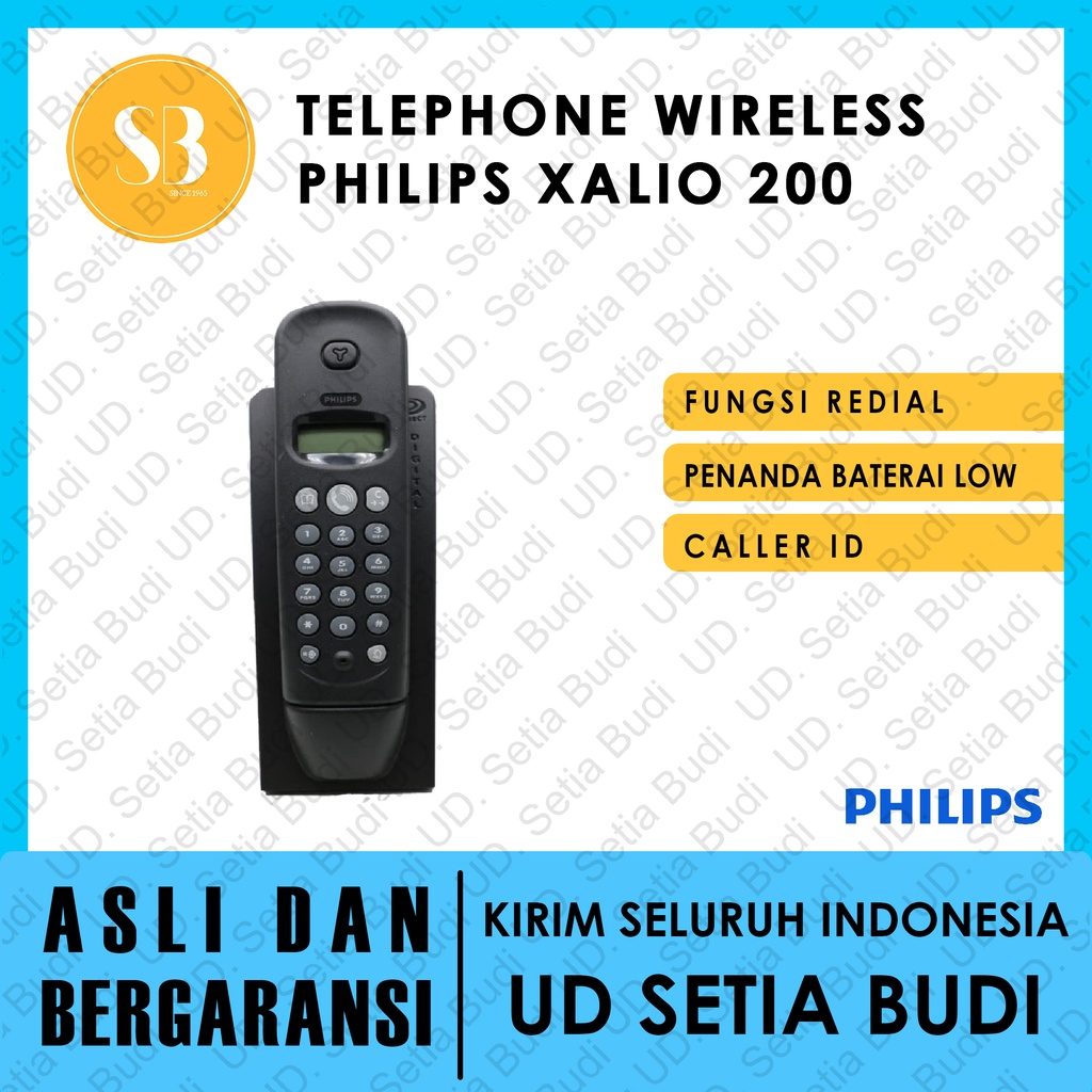 Cordless Telephone / Telephone Wireless Philip xalio 200