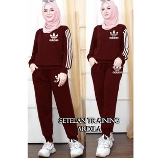 Set Olahraga Wanita Jumbo Pakaian Olahraga Wanita Set Olahraga Aerobic Set Pakaian Olahraga Wanita B