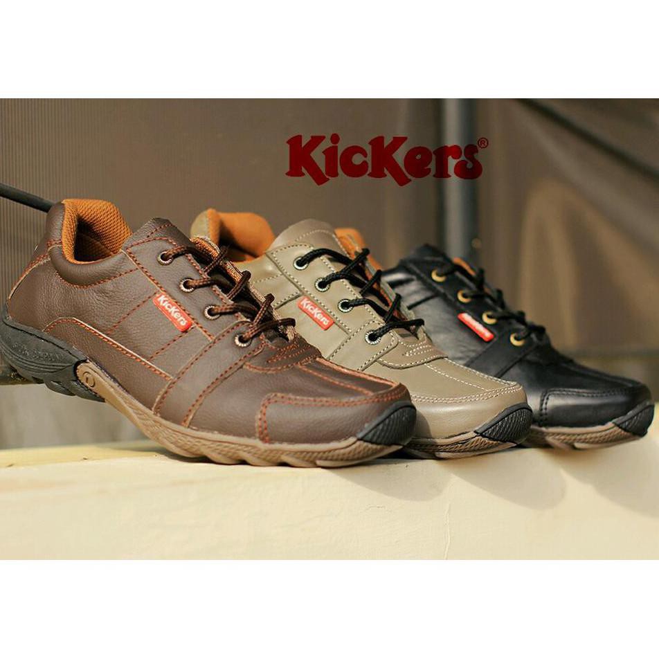 SEPATU PRIA BOOTS PRIA LOW BOOTS KICKERS ORIGINAL KULIT ASLI KICKERS CORBY TERMURAH