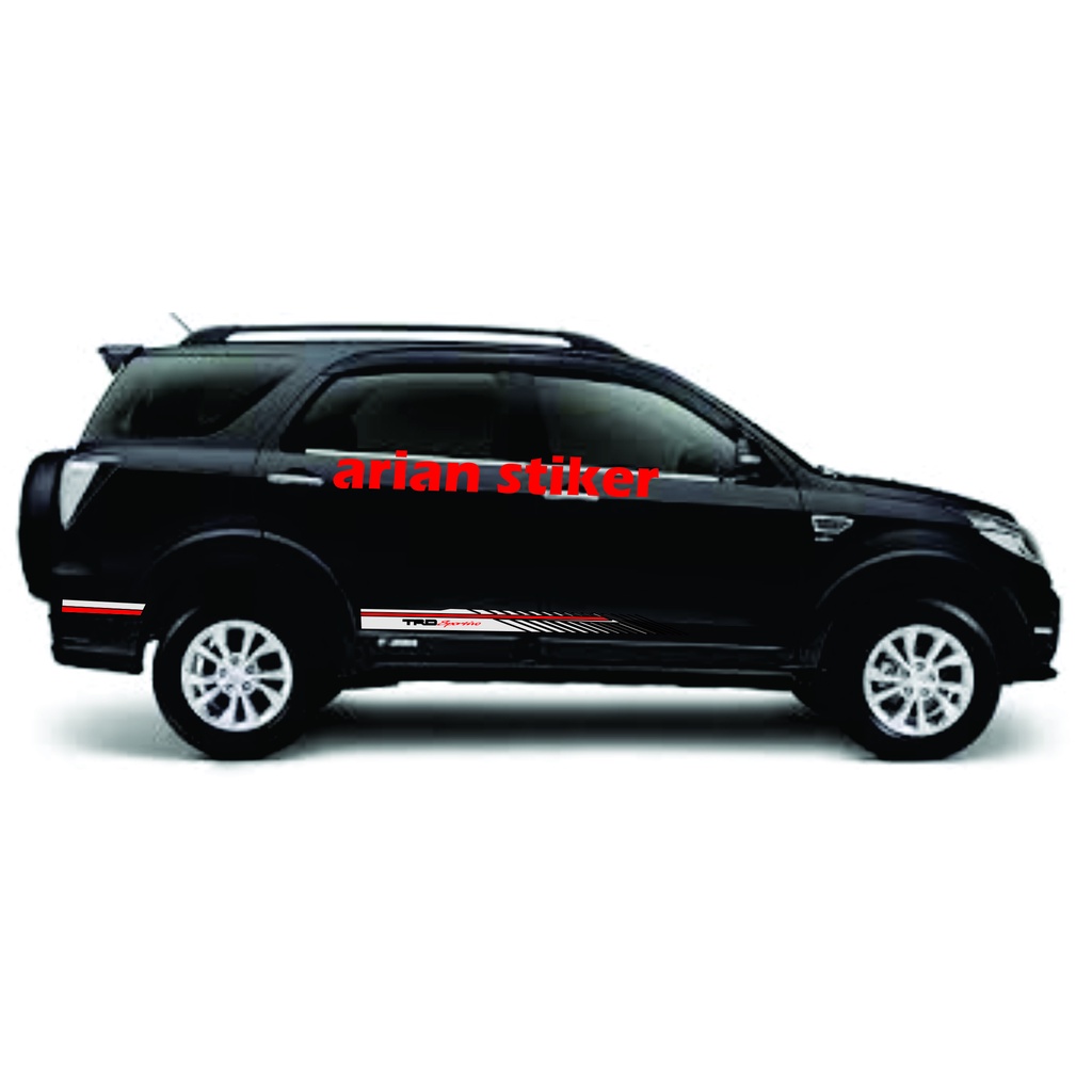 STIKER LIST TRD SPORTIVO STIKER STRIPING MOBIL TOYOTA RUSH TERIOS TERBARU