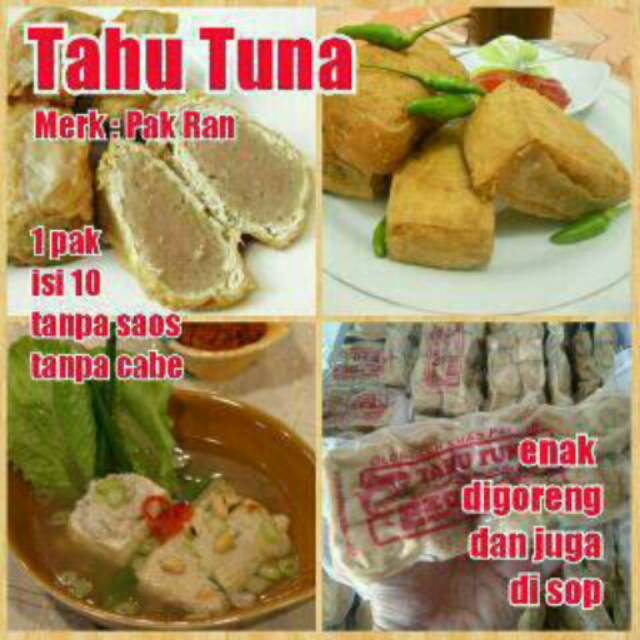 

Tahu tuna pak ran