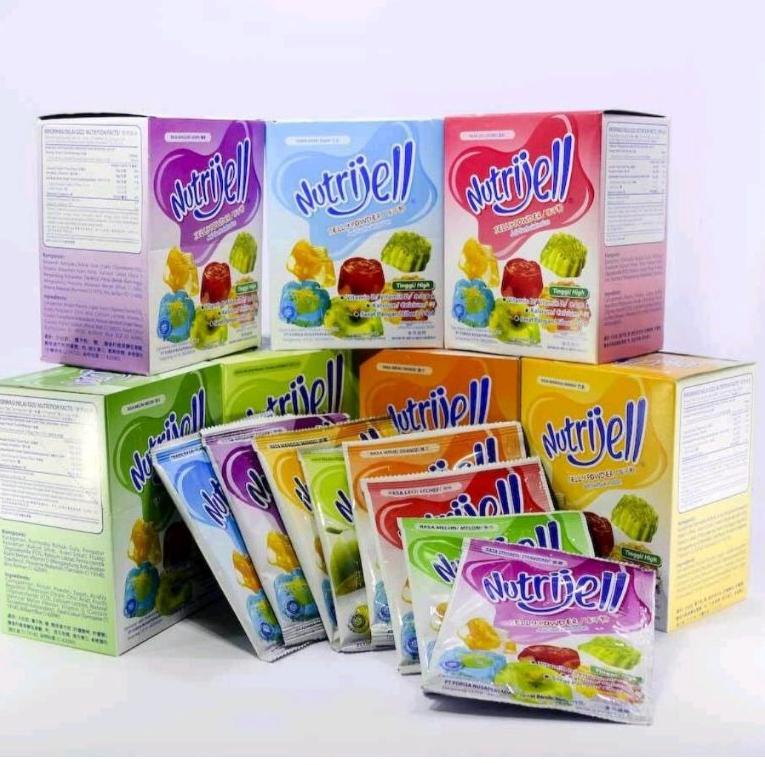 

ゼ Nutrijell buah 10gr 1 box isi 12 / Nutrijell coklat 20gr 1 pak isi 12 た