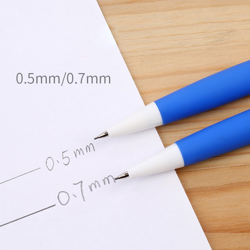 20pcs Pensil HB Isi Ulang Otomatis 0.7mm / 0.5mm Untuk Menggambar