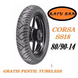 Ban Tubeless CORSA Matic 80/90-14