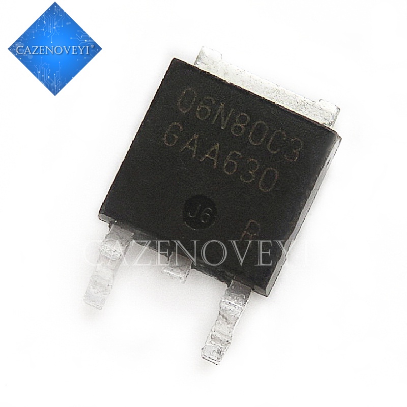 10pcs Ic Spd06N80C3 06n80c3 To-252