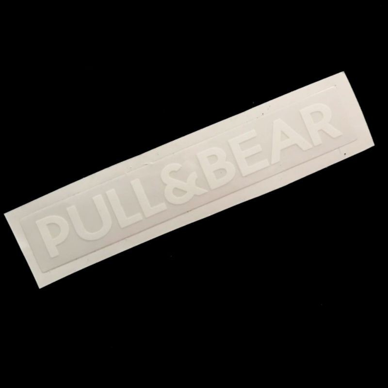 

Stiker Pull and Bear Transparan UV
