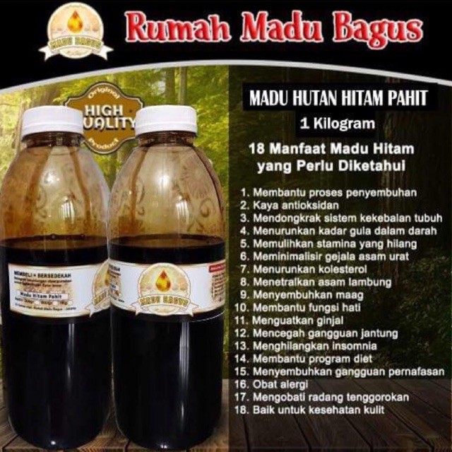 

MADU BAGUS-RAW HONEY ORGANIC 1kg
