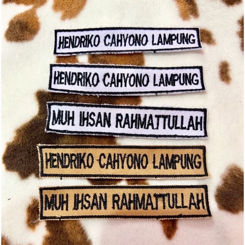 Papan Nama BORDIR KOMPUTER toko oxi
