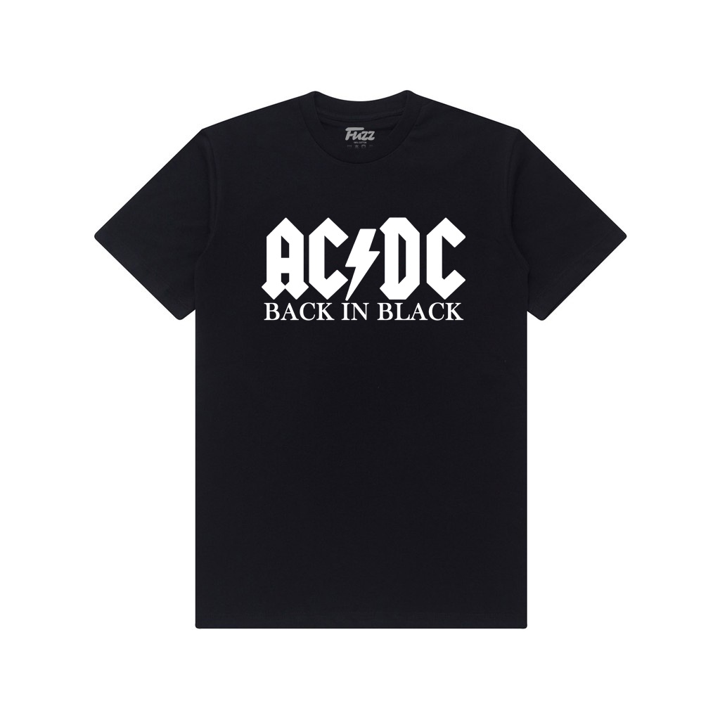 KAOS BAND ACDC | KAOS BAND ROCK | BAJU DISTRO PRIA WANITA OVERSIZE