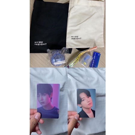 PHOTO TICKET JUNGKOOK BTS, TAS HYBE INSIGHT