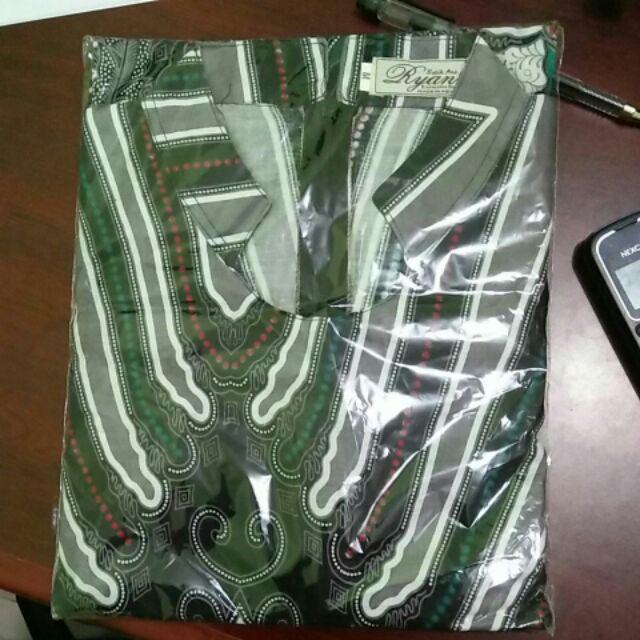 Atasan Batik Wanita Alika Merak Pakaian Wanita Batik Modern Bahan Katun Halus