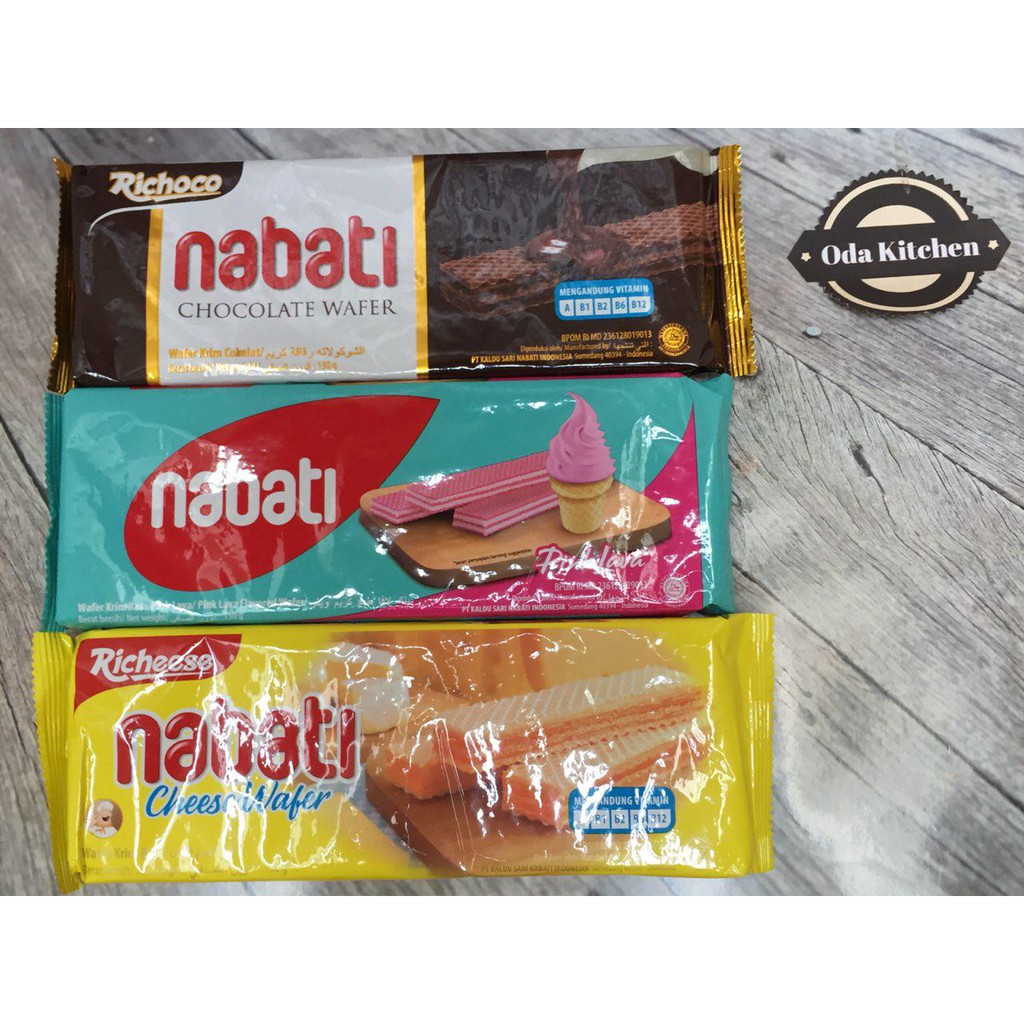 NABATI RICHOCO RICHEESE WAFER KEJU COKLAT PINKLAVA 122gr