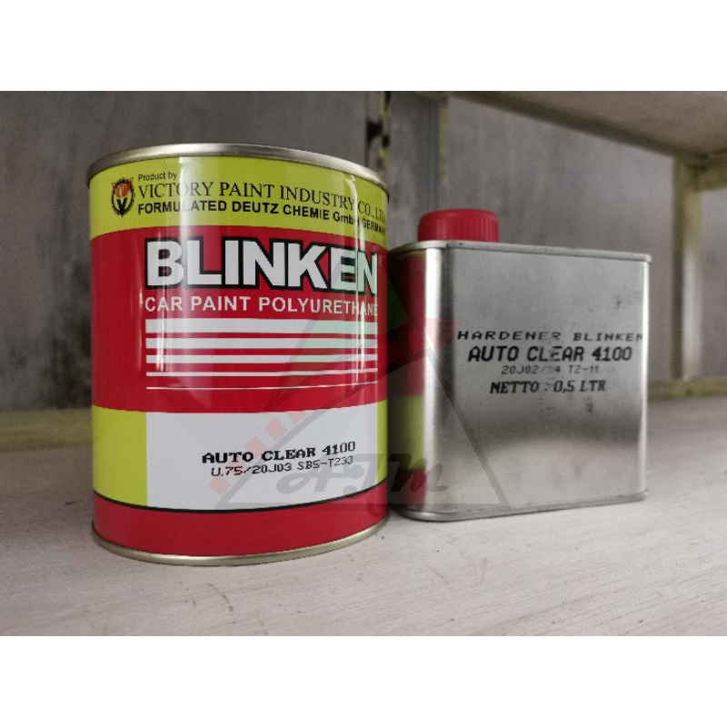 Clearcoat PU @1L 4100 Auto Clear BLINKEN
