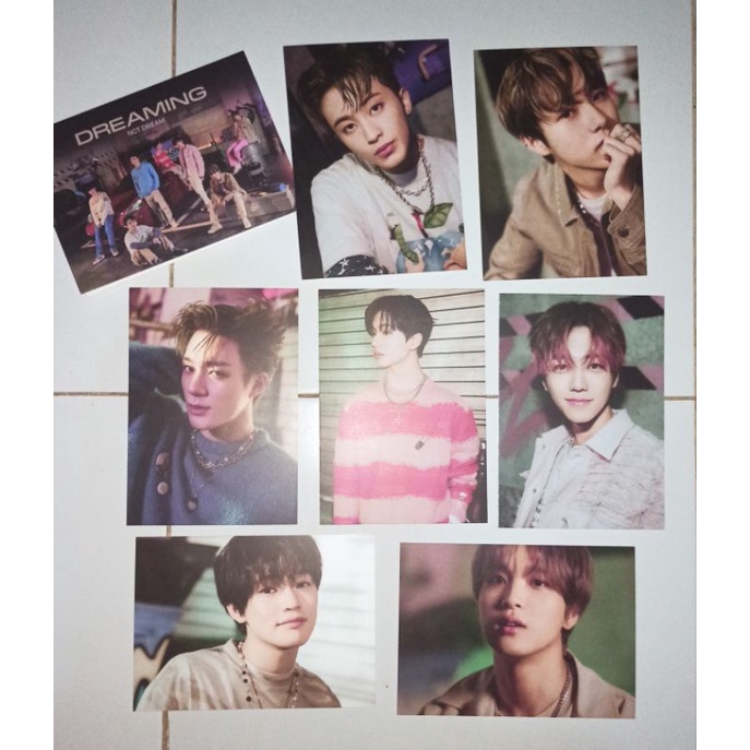 sharing NCT Dream Dreaming MD Postcard book