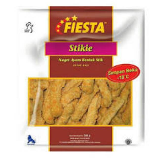 

FIESTA Stikie (Naget Ayam Bentuk Stik) 250gr