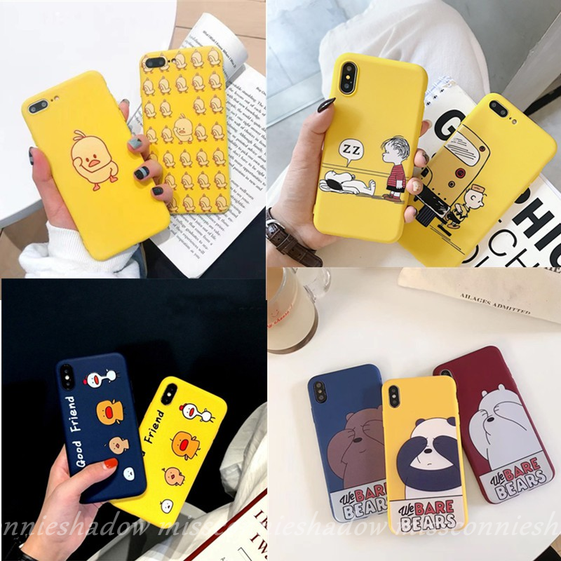 Soft Case Oppo A12 A92 Reno 4 A5 A9 2020 A15 A31 2020 A1K A5S A7 A71 A3S A37F F7 A11K F9 F9Pro F11 F5 F1S A83 A57 A39 F3 F11Pro Motif Kartun