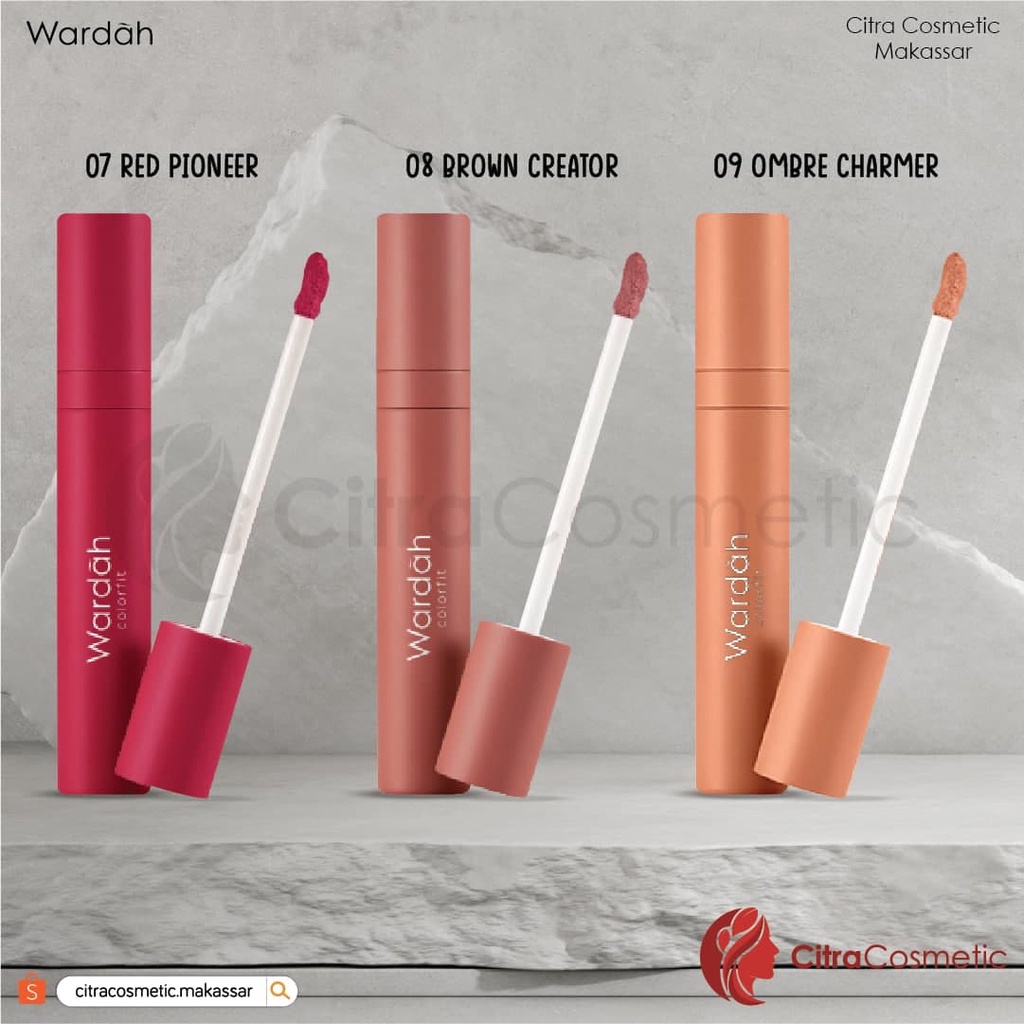 Wardah Colorfit Velvet Matte Lip Series